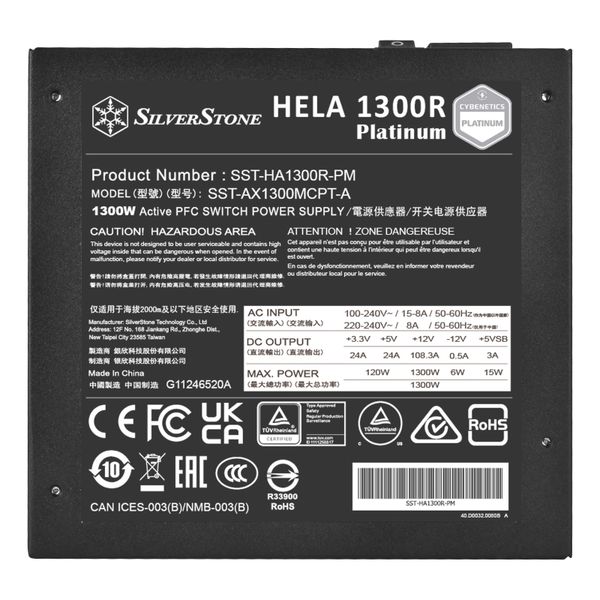 Silverstone NEZ SST-HA1300R-PM 1300W schwarz - Bild 6