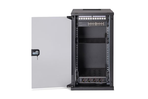 DIGITUS Netzwerk-Set 254 mm (10") - 12HE, 315x300 mm (BxT)sw - Bild 5