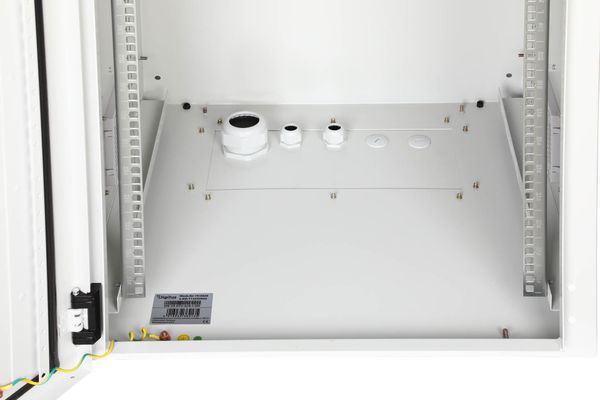 DIGITUS Wandgehäuse Outdoor 7HE 490x600x600mm grau IP55 (Speditionsversand) - Bild 7