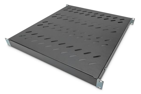 DIGITUS Fachboden 1HE 44x482x500-780mm bis 50kg schwarz vari