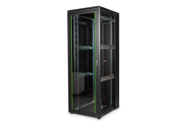 DIGITUS Netzwerkschrank Unique  47HE 2244x800x1000mm schwarz (Speditionsversand) - Bild 4