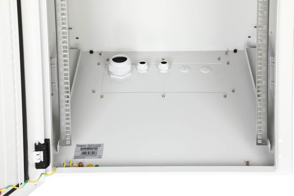 DIGITUS Wandgehäuse Outdoor 16HE 891x600x600mm grau IP55 - Bild 7