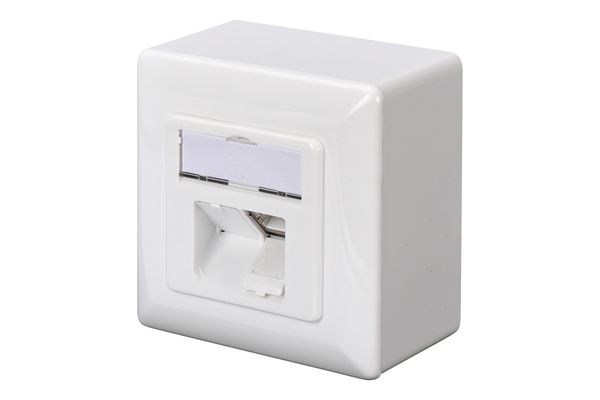 Digitus CAT 6A, class EA, data socket, design-compatible, surface-mounted - Bild 7