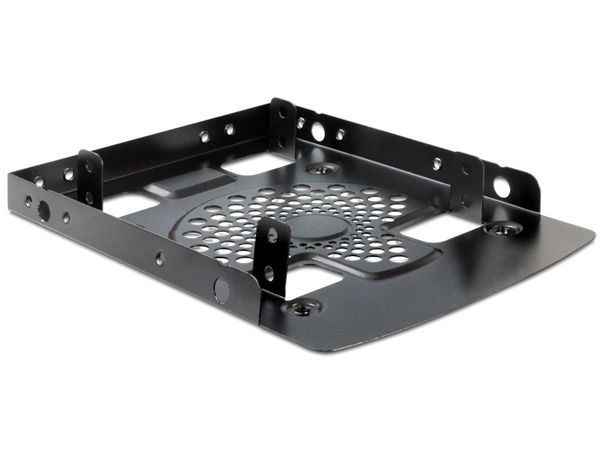DELOCK Einbausatz 3,5" für 2x 2,5" HDDs Metall schwarz - Bild 3