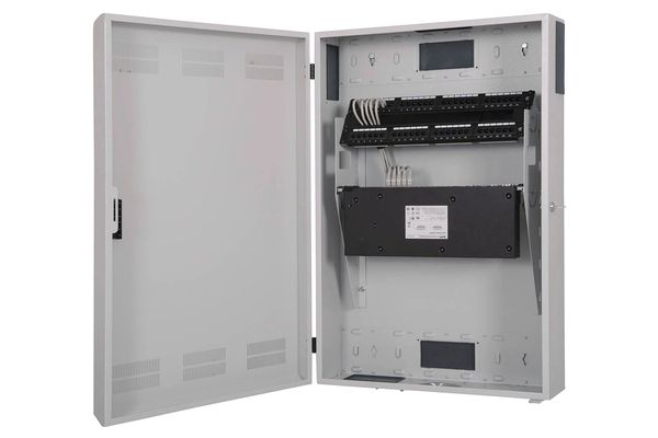 DIGITUS Wandgehäuse - Slim, 3HE, 900x600x200mm, grau - Bild 3