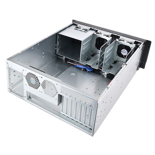 Silverstone RM400 Rack Noir, Gris - Bild 7