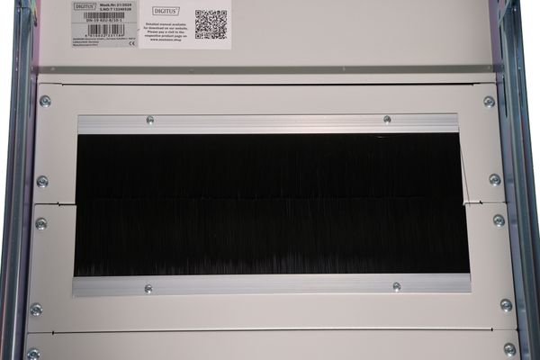 DIGITUS Netzwerkschrank Unique 42HE 2053x800x1000mm grau (Speditionsversand) - Bild 5